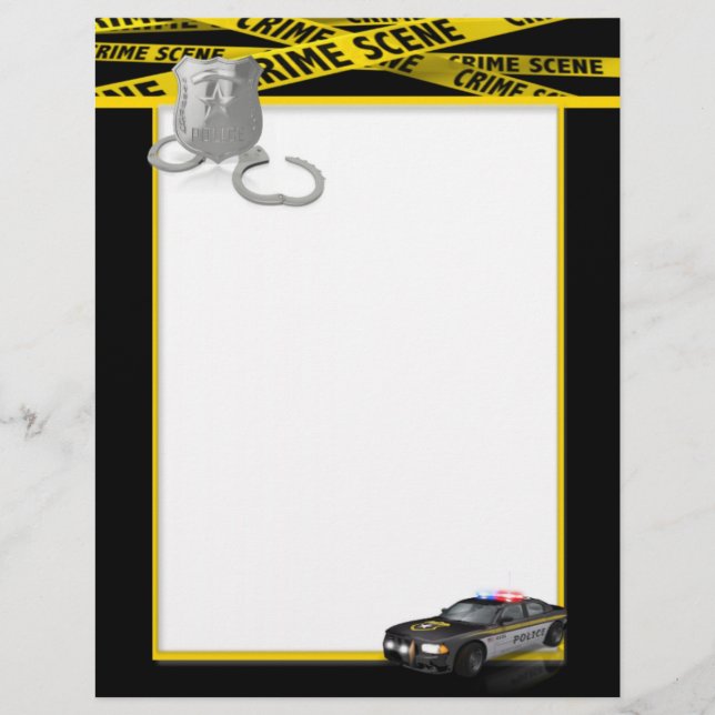 Law Enforcement Letterhead (Front)