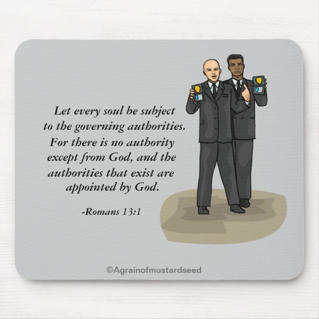 Law Enforcement Mouse Mat (Front)