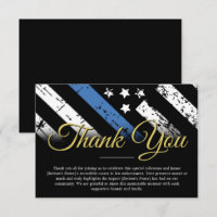 Law Enforcement Officer Police Retirement Party