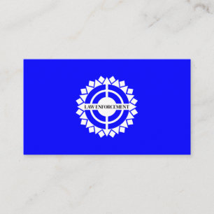 Law Enforcement Police Department Deputy Sheriff Business Card