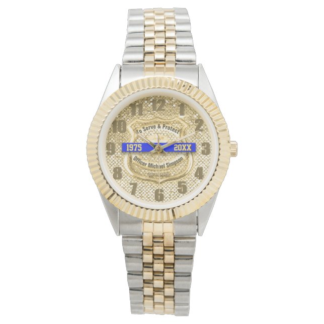 Law Enforcement Retirement Watch (Front)