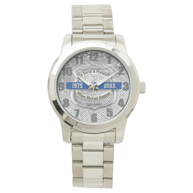 Law Enforcement Retirement Watch (Front)