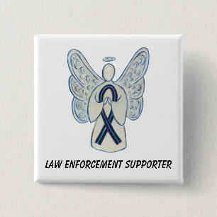 Law Enforcement Supporter Awareness Ribbon Pins