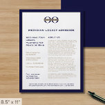 Law Firm Flyer<br><div class="desc">Elevate your law firm's image with our Law Firm Flyer. This professionally designed flyer features a sophisticated navy blue and gold typographic layout, customisable with your firm's logo. Make a lasting impression with classic typography that conveys trust and reliability. Perfect for legal professionals looking to enhance their brand presence.</div>