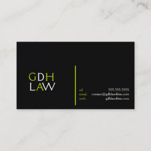 Law Firm Office Lawyer Professional Business Card