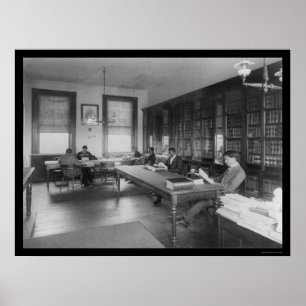 Law Library at Howard University 1900 Poster