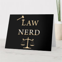 Law Nerd – Funny Lawyer Quote Humour