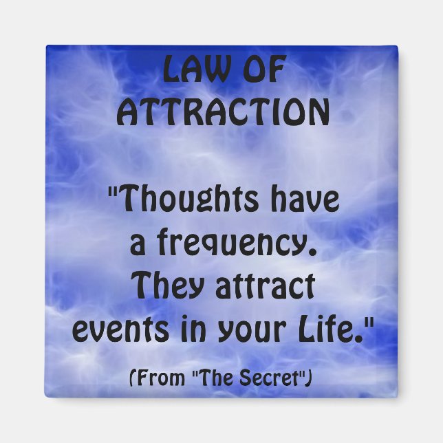 LAW OF ATTRACTION Collection I Magnet (Front)