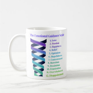 Law of Attraction Emotional Guidance Scale Chart Coffee Mug
