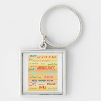 "LAW OF ATTRACTION" KEY RING