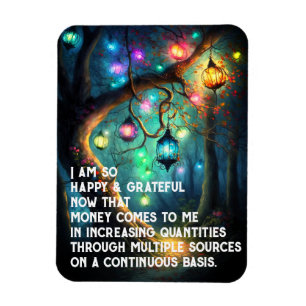 Law of Attraction Money Manifestation Quote Wealth Magnet