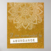Law of Attraction Money Wealth Yoga Mindful Quote 