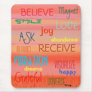 "LAW OF ATTRACTION" MOUSE MAT