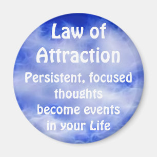LAW OF ATTRACTION Positive thinking Magnet