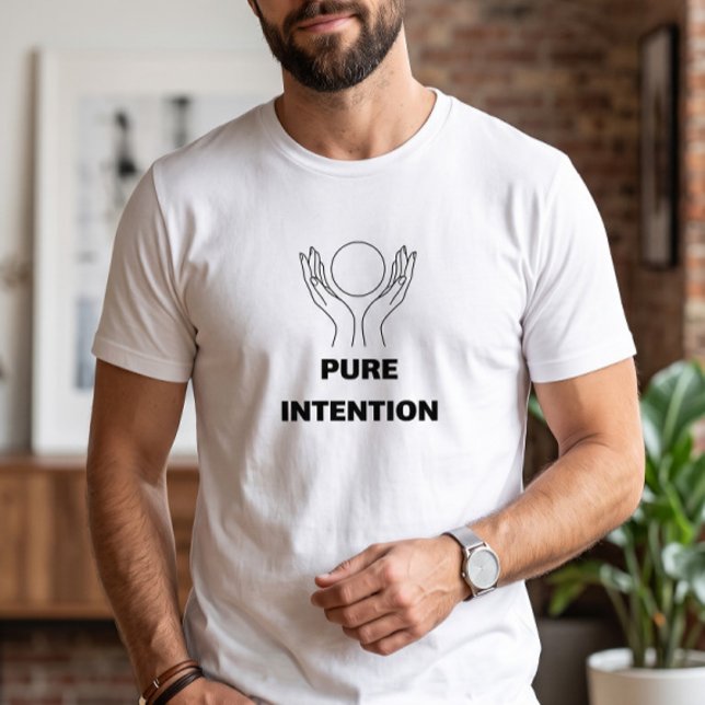 Law of Attraction Pure Intention Open Hands T-Shirt (Creator Uploaded)