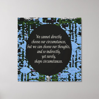 Law of Attraction Quotes Canvas Print