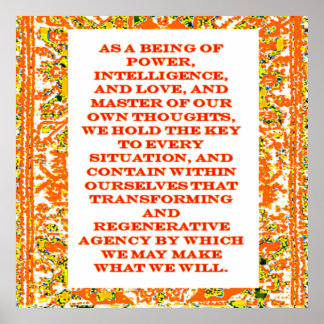 Law of Attraction Quotes Poster