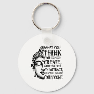 Law Of Attraction Spiritual Buddha Meditation Quot Key Ring