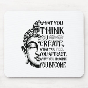 Law Of Attraction Spiritual Buddha Meditation Quot Mouse Mat