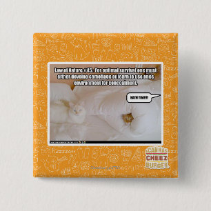Law of Nature #45 15 Cm Square Badge