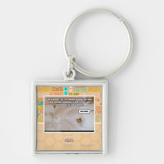 Law of Nature #45 Key Ring (Front)