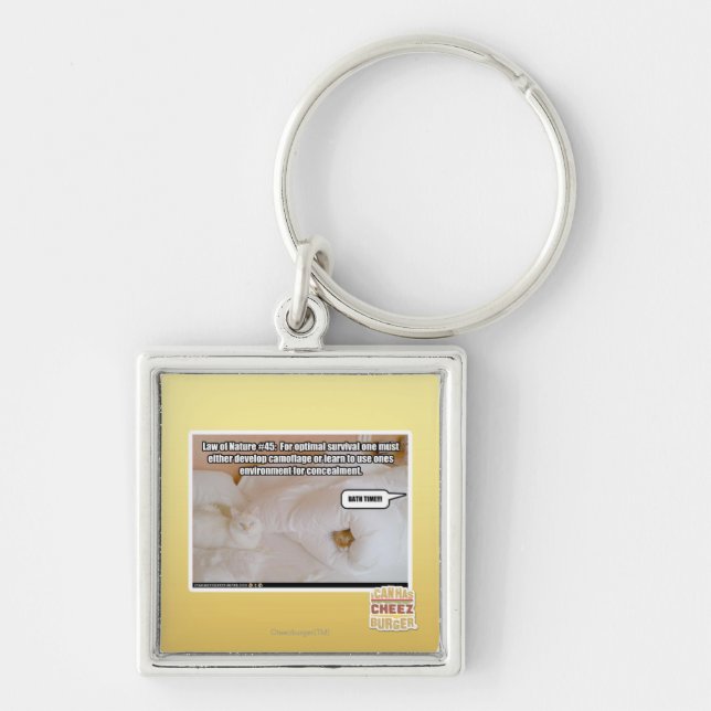 Law of Nature #45 Key Ring (Front)