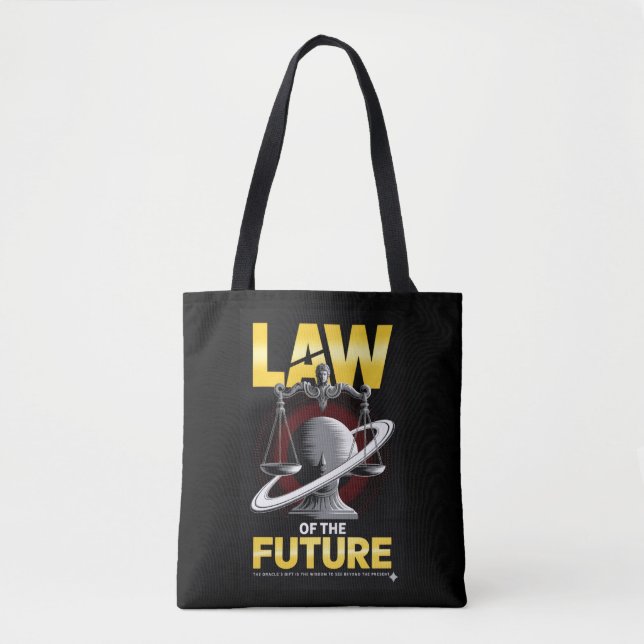 Law of the Future Tote Bag (Front)