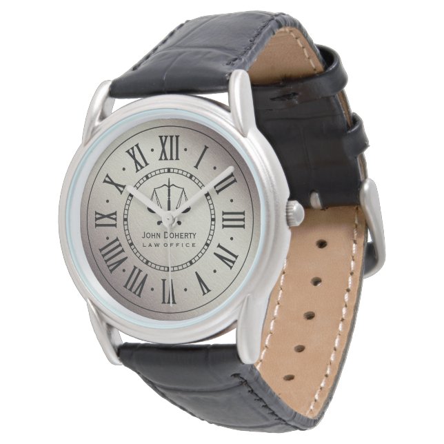 LAW OFFICE | Classic Personalizable Watch (Angled)