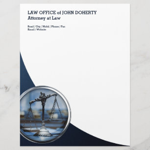 LAW OFFICE Elegant Letterhead Design