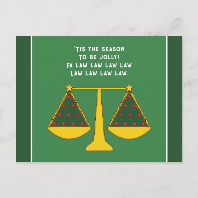 Law Office Holiday Postcard (Front)