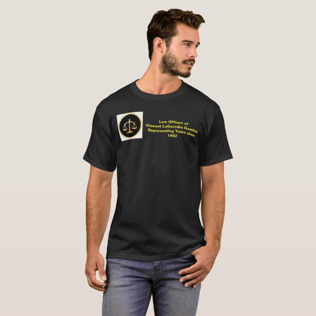 LAW OFFICES OF VINCENT LAGUARDIA GAMBINI T-Shirt (Front Full)