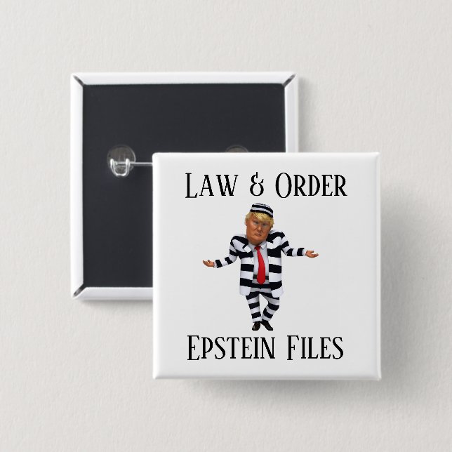 Law & Order Button (Front & Back)