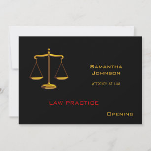 Law Practice Opening Announcement