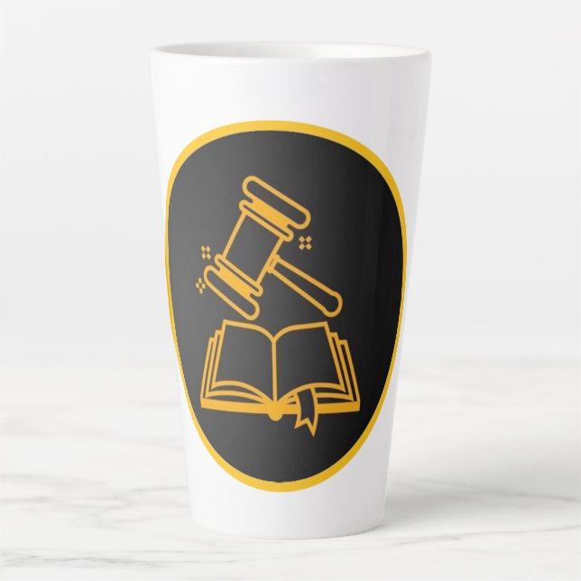 Law related Smart Look Latte Mug (Front)