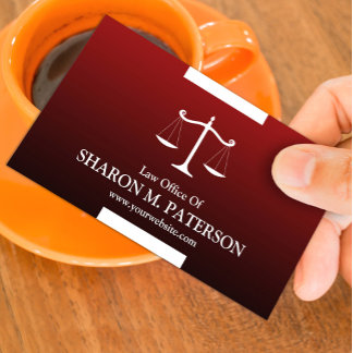 Law Scale Business Card