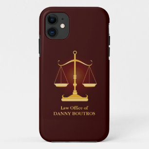 Law Scale iPhone 5 Cover