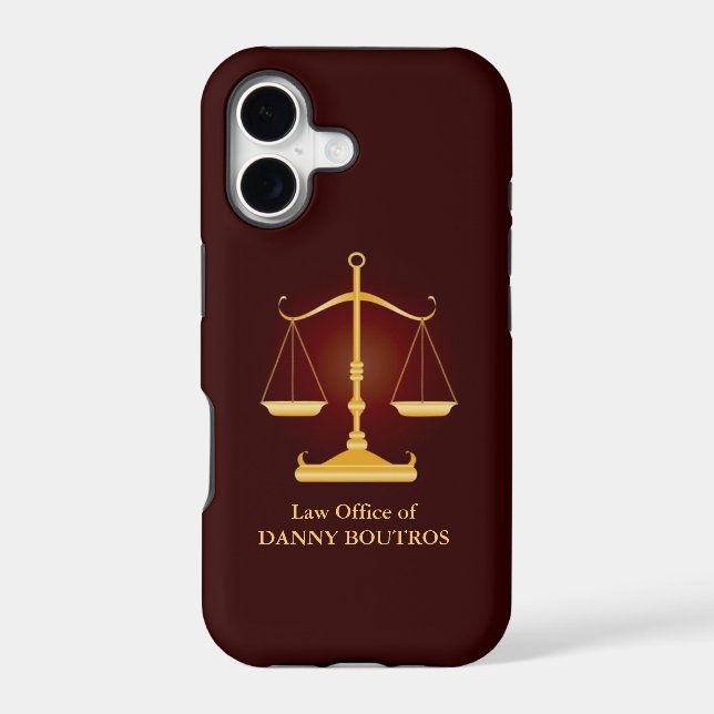Law Scale iPhone 5 Cover (Back)