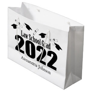 Law School Grad 2022 Graduation Gift Bag (Black)