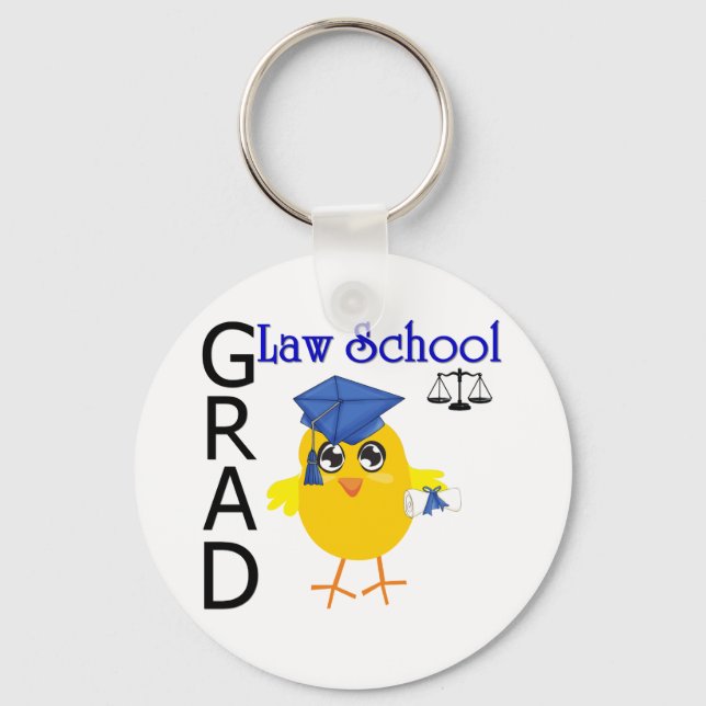Law School Grad Key Ring (Front)
