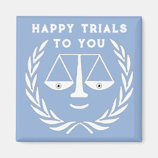 Law School Grad Lawyer Magnet (Front)