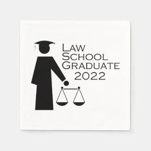 Law School Graduate 2022 Napkin