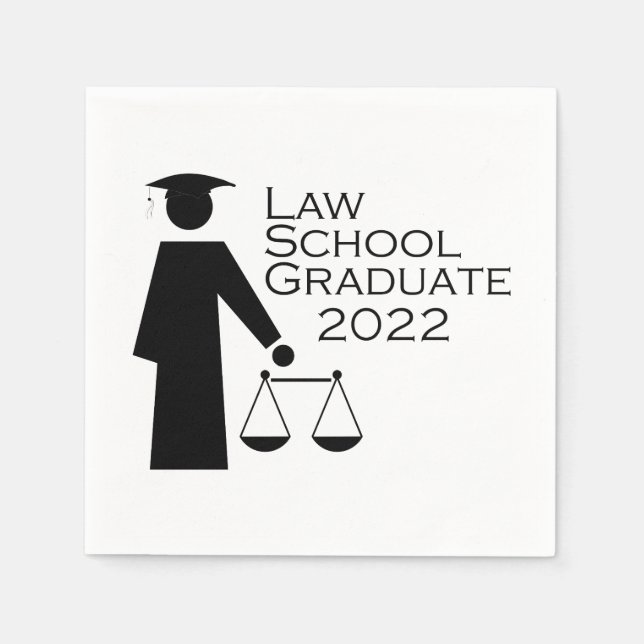Law School Graduate 2022 Napkin (Front)