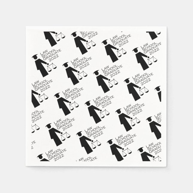 Law School Graduate 2022 Napkin (Front)
