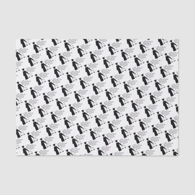 Law School Graduate 2022 Tissue Paper (Front)