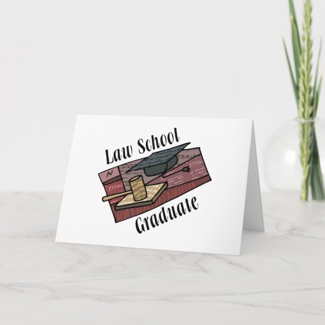 Law School Graduate Card (Front)