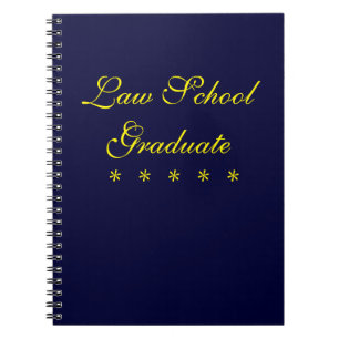 Law School Graduate Spiral Notebook