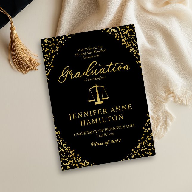 Law School Graduation Announcement From Parents (Creator Uploaded)
