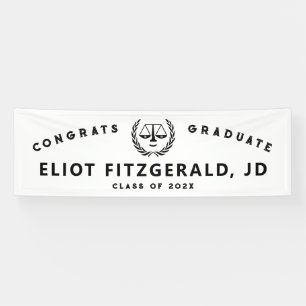 Law School Graduation Banner