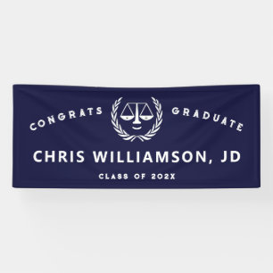 Law School Graduation Banner