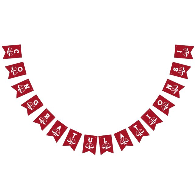 Law School Graduation Bunting (All)